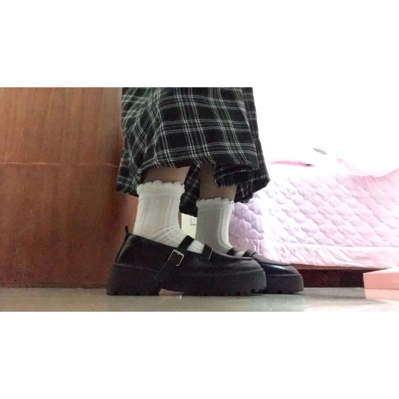 Có Sẵn - Giày Mary Jane Đế Cao Basic | BigBuy360 - bigbuy360.vn