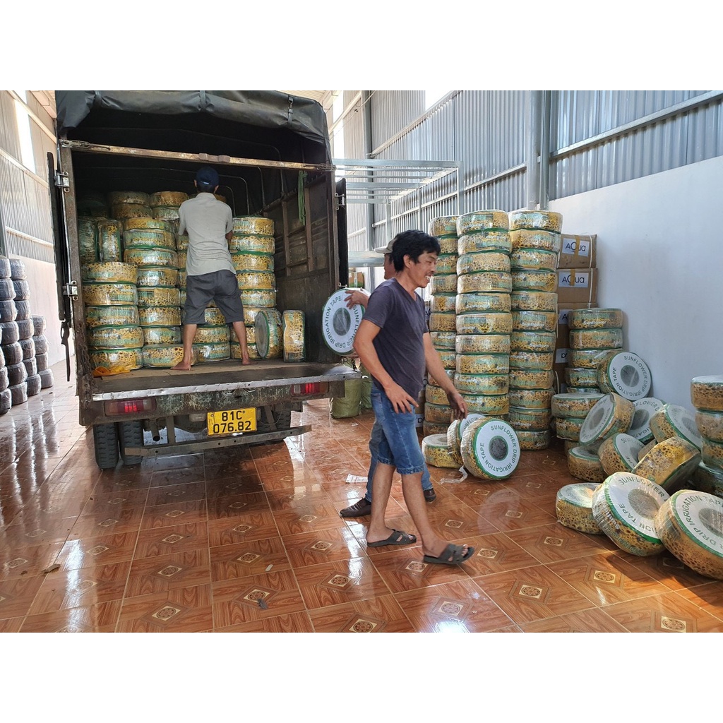 Dây tưới nhỏ giọt 16mm hiệu hướng dương Sun Flower nhập khẩu Trung Quốc- Nông Cơ Đoàn Loan