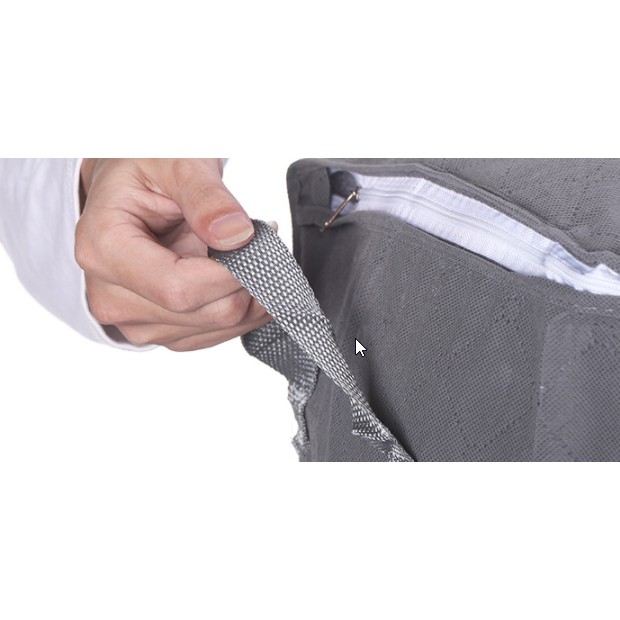 Túi Đựng Đồ, Túi Cất Chăn Màn Quần Áo Size To Có Khóa Kéo Tiện Lợi