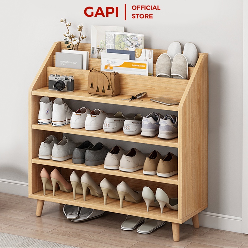 Tủ Giày Đa Năng GAPI Kết Hợp Kệ Sách Phong Cách hiện đại - GP160