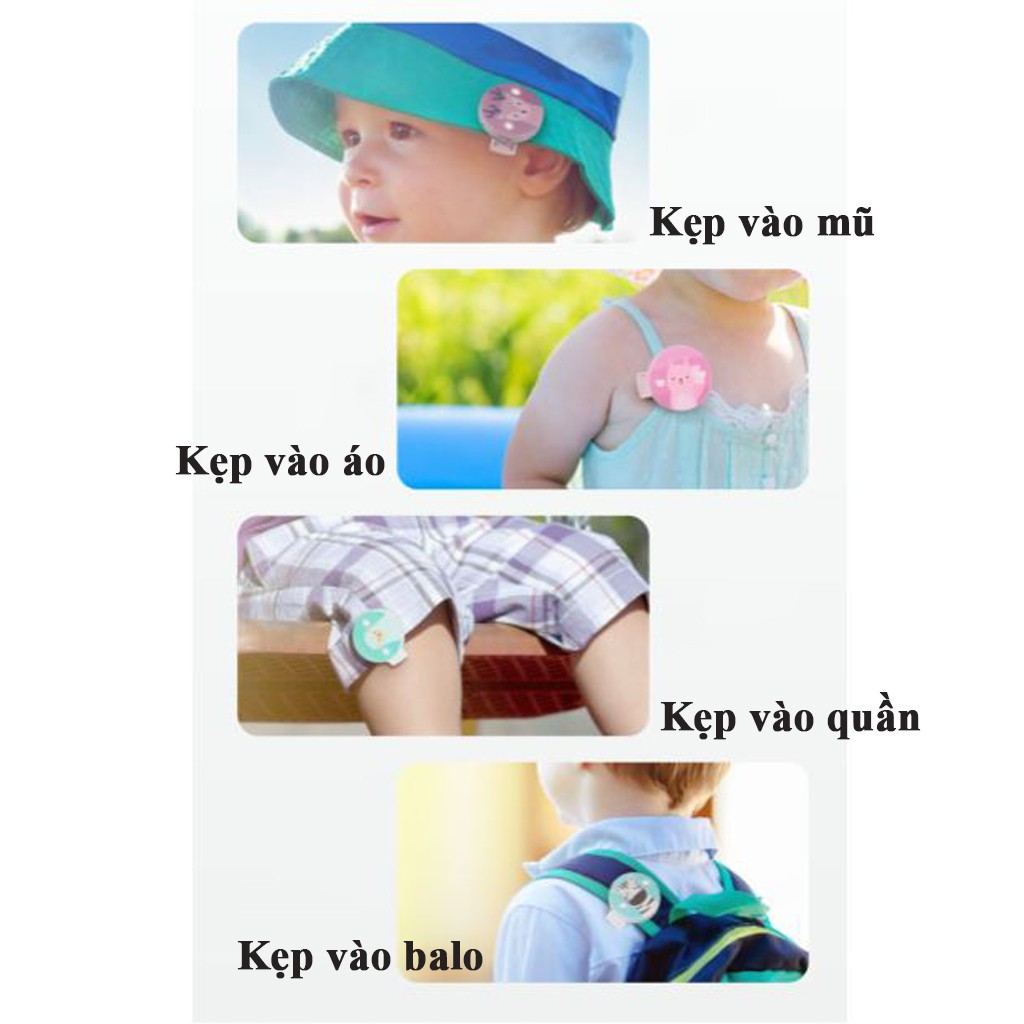 Kẹp đuổi muỗi Goryeo Baby,tinh dầu hương sả an toàn cho bé,giảm thiểu khả năng bị muỗi đốt tới 90%