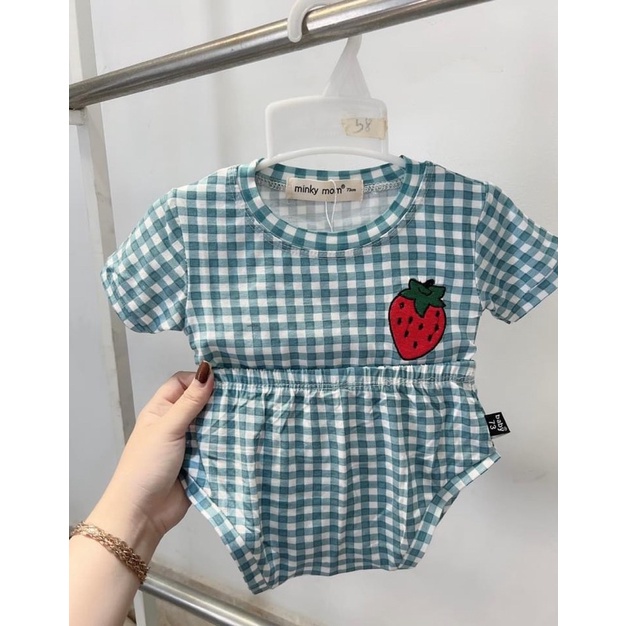 Bộ chip co giãn mềm mịn mát cho bé từ 4-18 kg