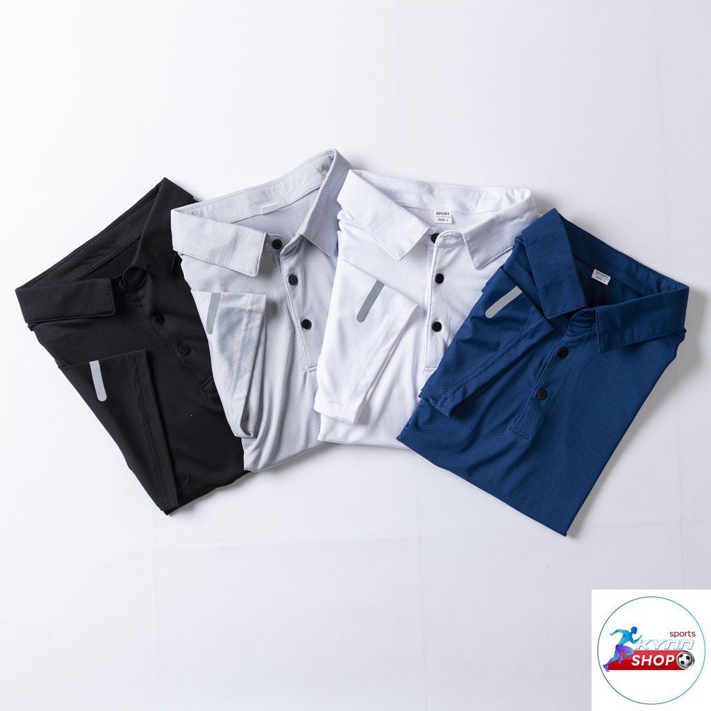 Áo thun lỗ kim có cổ thời trang nam Mã KA16 kynn shop | BigBuy360 - bigbuy360.vn