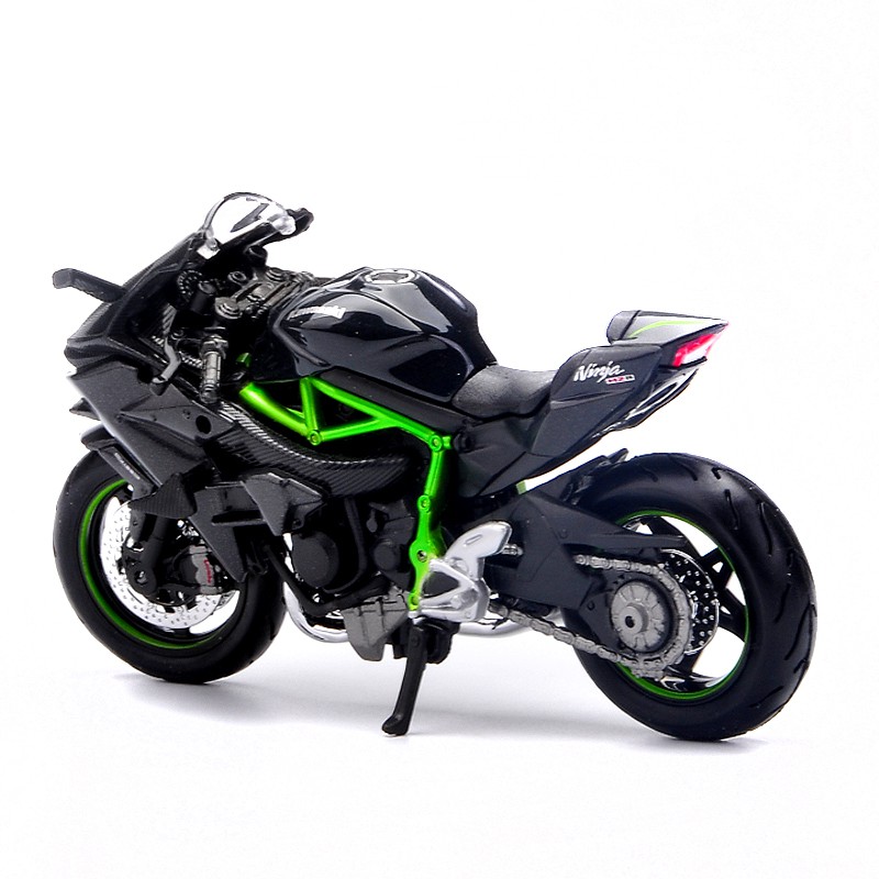 Mô Hình Xe Mô Tô Kawasaki H2R Bằng Hợp Kim Tỉ Lệ 1: 18