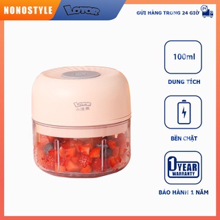 [hide]Lotor Máy xay tỏi ớt mini Máy nghiền tỏi - Xay các loại gia vị nhỏ gọn tiện lợi