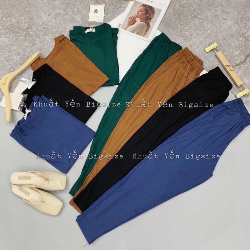 Set bộ BIGSIZE thun lạnh 50 đến 100kg | BigBuy360 - bigbuy360.vn