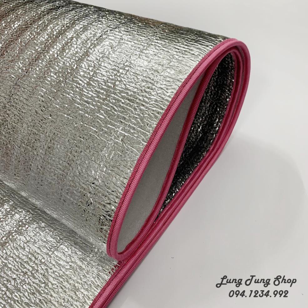 Chiếu ngủ trưa văn phòng cá nhân dày 3.5ly màu hồng sen  - thảm ngủ trưa cá nhân , thảm du lịch chống