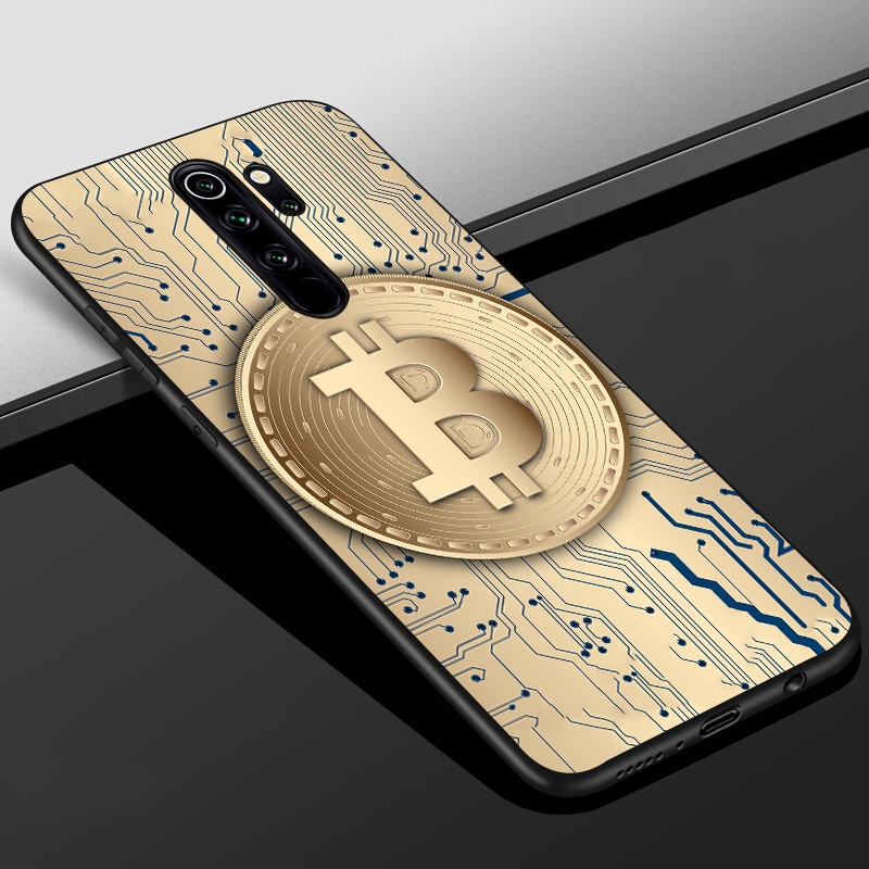 Ốp Điện Thoại Thiết Kế Đồng Xu Bitcoin Cho Xiaomi Redmi 7a Note 8 7 6 Pro Note 5a Prime Redmi S2