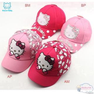 Mũ lưỡi trai hình mèo Hello Kitty cho bé