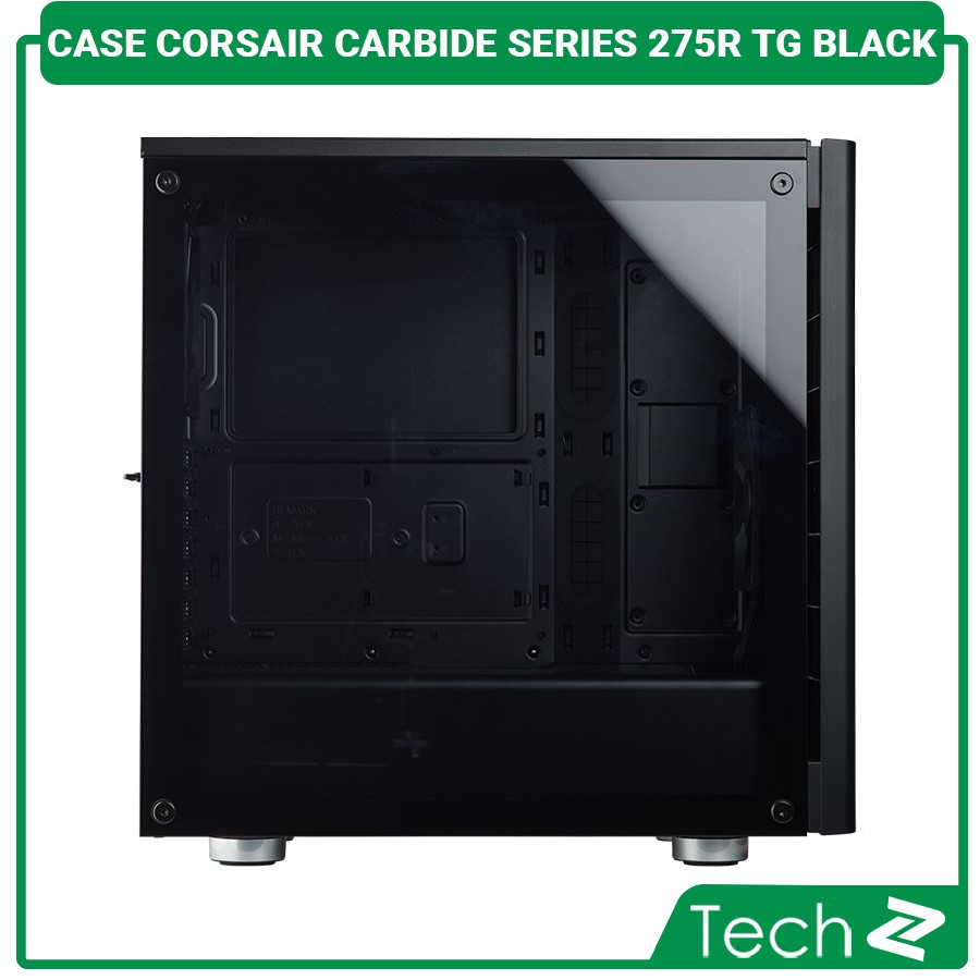 Vỏ Case Corsair Carbide Series 275R Tempered Glass Gaming (Mid Tower/Màu Đen)