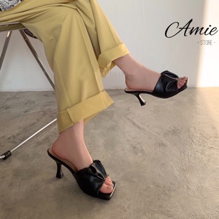 Guốc Quai Nhún Gót Nhọn