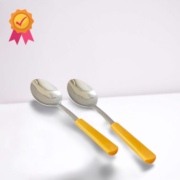 5 Muỗng Inox Cán Nhựa