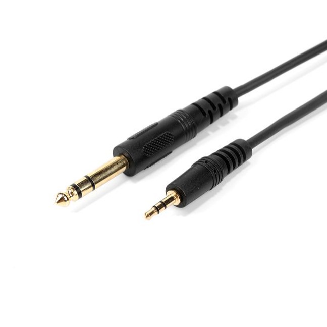 【1.5m/3m/5m/10m】Dây cáp nối đầu cắm 3.5mm và đầu mono /stereo 6.35mm cho thiết bị âm thanh dài