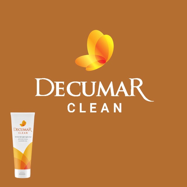 Gel rửa mặt nghệ ngừa mụn decumar clean 50ml và 100ml