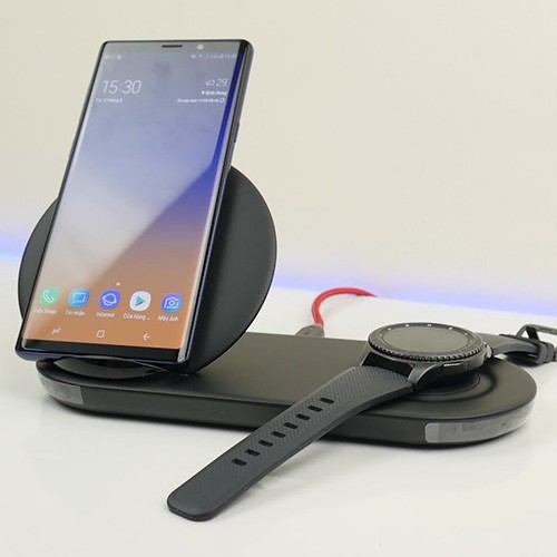 [Mã SKAMPUSHA7 giảm 8% đơn 250k]Đế sạc đôi không dây Samsung Wireless Charge Duo chính hãng