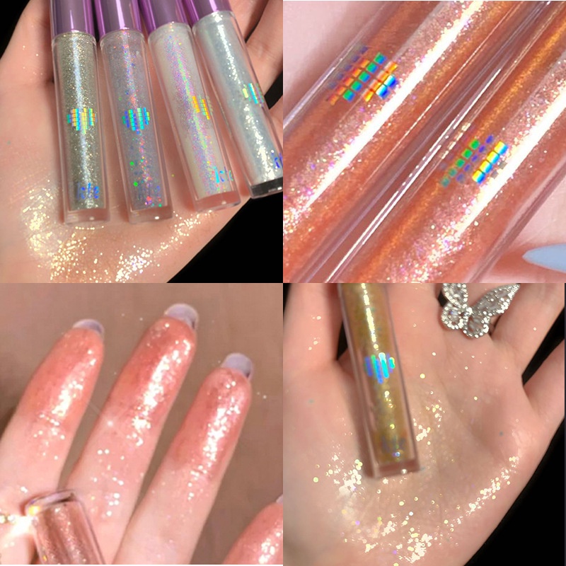 KTEChất Lỏng Mắt Màu Phân Cực Mịn Nhấp Nháy Bóng Mắt Nước Lỏng Màu Ngọc Trai Không Thấm Nước Không Lem Bóng Cao Nằm Tằm  | BigBuy360 - bigbuy360.vn