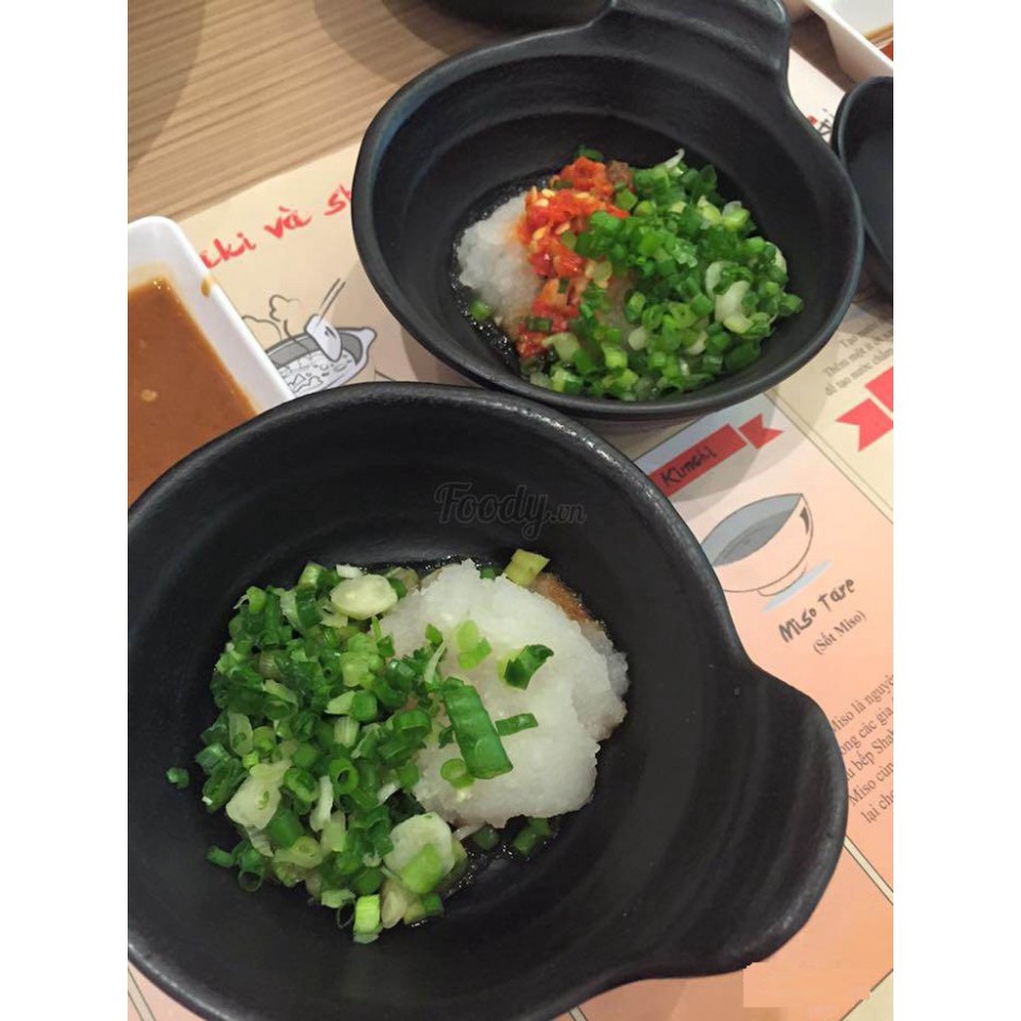 Chén bát cơm nhựa melamine màu đen cao cấp đủ size