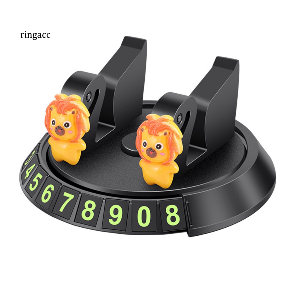 Rga 1 Bộ Giá Đỡ Điện Thoại / Biển Đỗ Xe Tạm Thời Chuyên Dụng Cho Xe Hơi