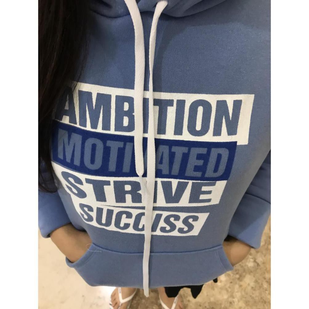 Áo hoodie nỉ nữ đen, bông dày dáng rộng champion Friend cv1 | BigBuy360 - bigbuy360.vn