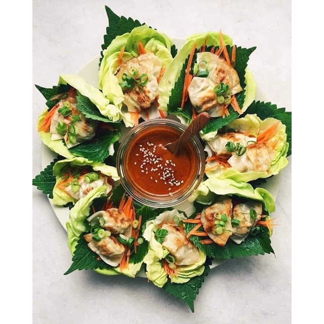 Bánh xếp Mandu Bibigo CJ Hàn Quốc 350g ( hải sản/thịt/thịt và bắp ) - Giao Hàng Hà Nội