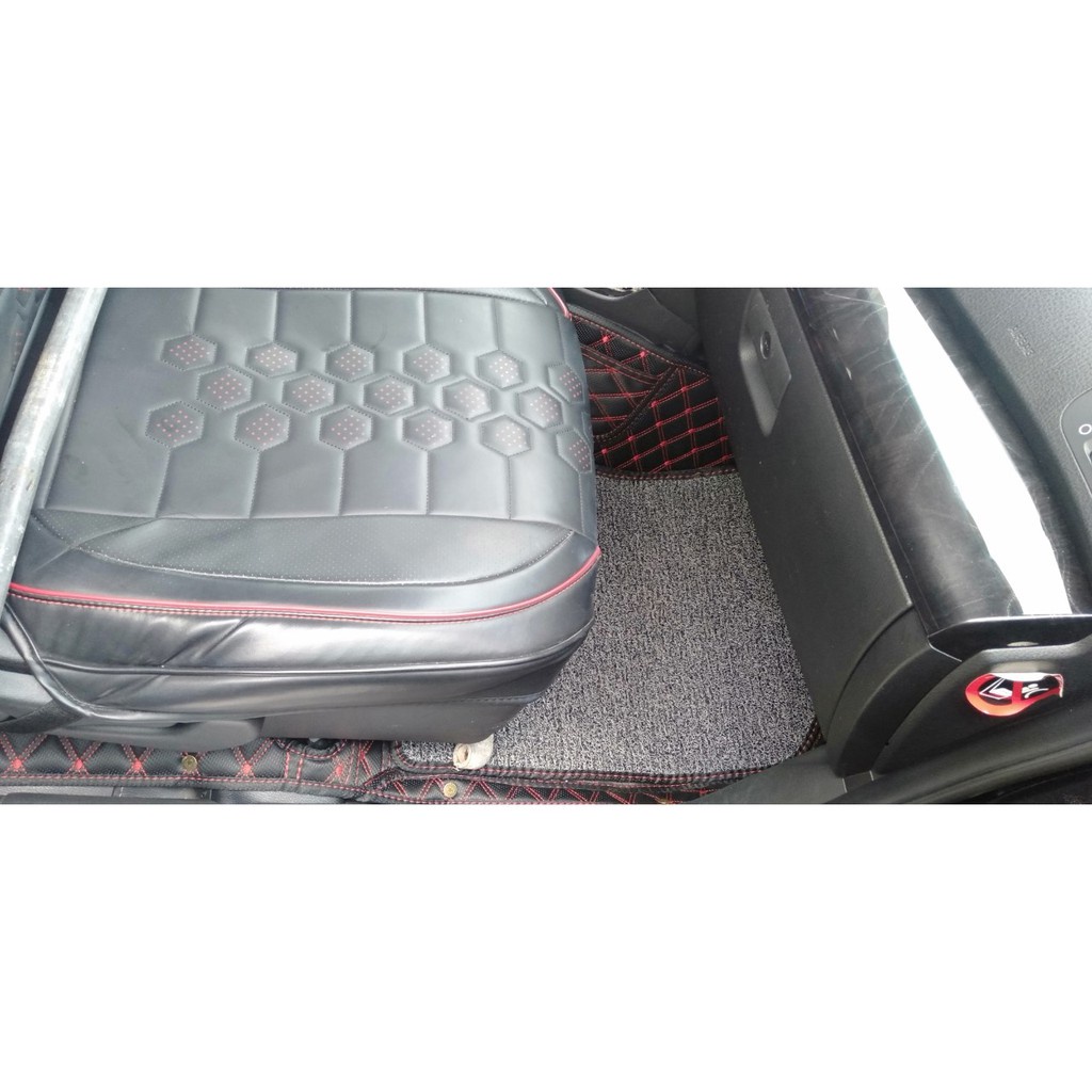 Thảm lót sàn ô tô 6D Kia Sorento  chống nước, không mùi, phủ kín 90% sàn xe