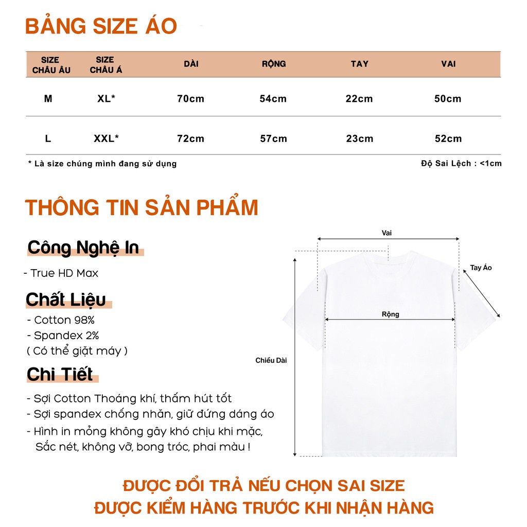 Áo phông unisex dáng rộng NELLY chất cotton in hình my vietnam *