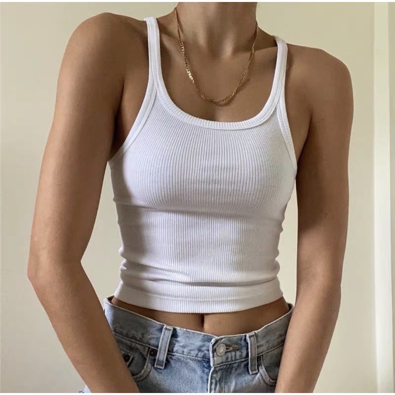 femi.lab áo ba lỗ vintage, áo ba lỗ nữ, áo thun nữ (tank top)