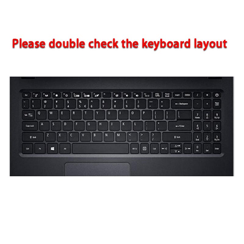 Miếng Silicon Mềm Siêu Mỏng Bọc Bàn Phím 15.6 Inch Acer EX215 S50-51