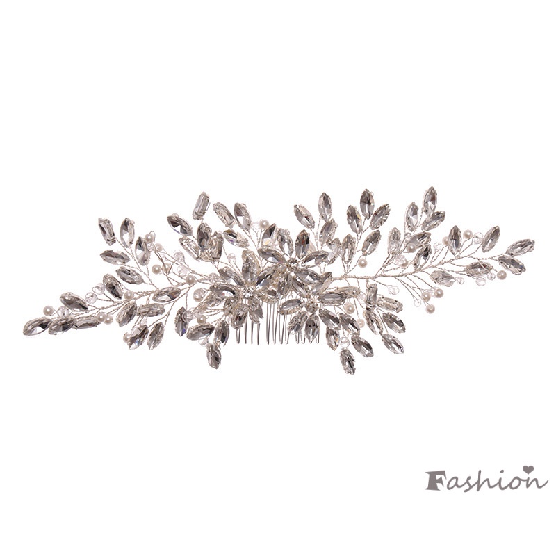 Lược Cài Tóc Đính Đá Thời Trang Dành Cho Nữ