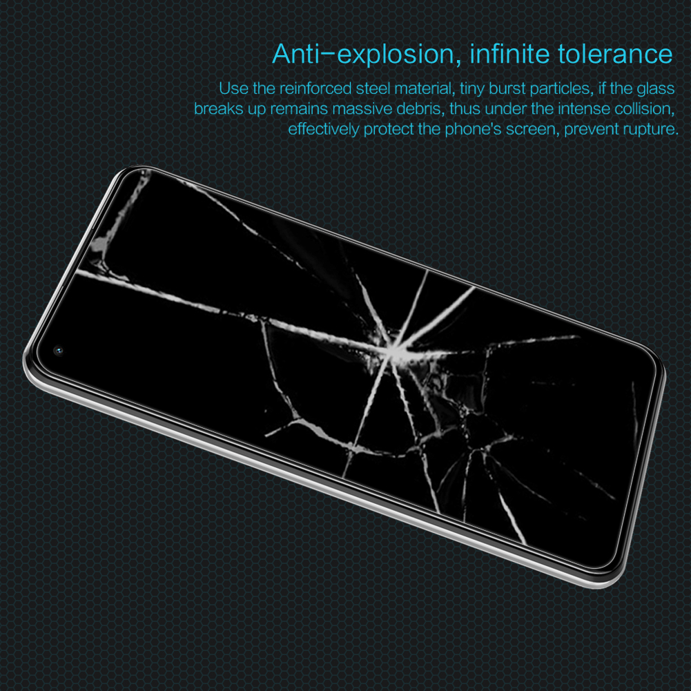 Kính Cường Lực Nillkin H 0.33mm 9H Trong Suốt Chống Lóa Chống Nổ Bảo Vệ Màn Hình Cho Xiaomi Mi 11 Lite 4G/Mi 11 Lite 5G / 5G NE