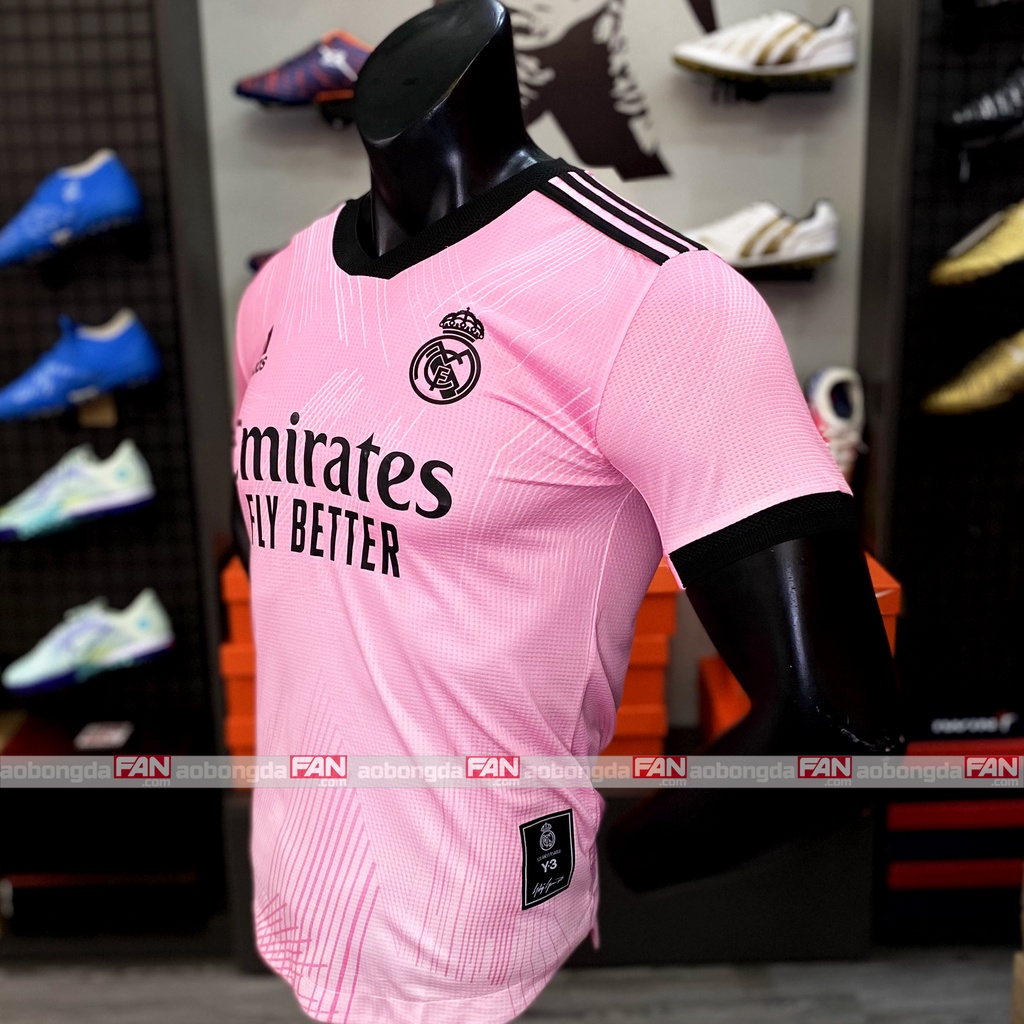 Bộ Bóng Đá Real Hồng Sân Khách 3rd 2022 - Áo bóng đá vải Thái