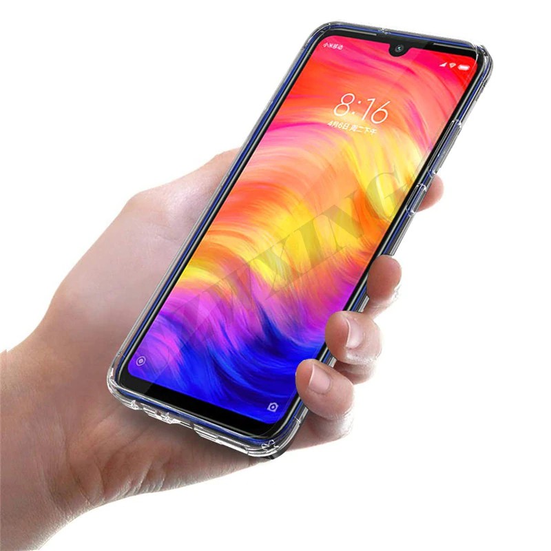 Ốp Lưng Silicon Trong Suốt Cho Redmi Note 7.