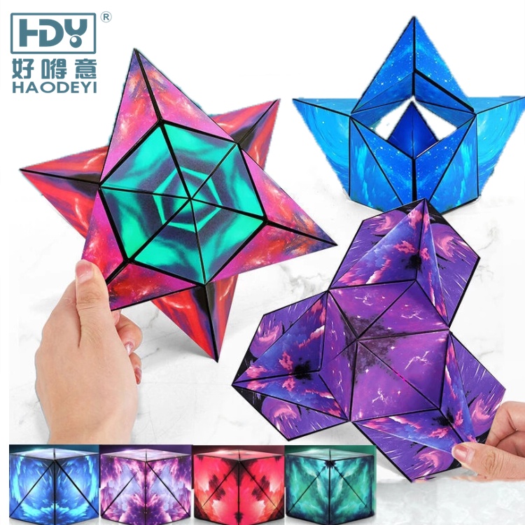 Đồ chơi khối rubik 3D HDY từ tính có thể thay đổi nhiều hình dạng