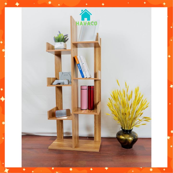 Kệ Sách Xương Rồng 8 Ngăn Tiện Lợi - Kệ Sách Xương Rồng 8 Ngăn Hình Cây Siêu Đẹp Trang Trí Văn Phòng, Bàn Làm Việc