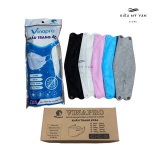 Khẩu trang chuẩn 4D KF94 VINAPRO ( 1 thùng / 300 cái )