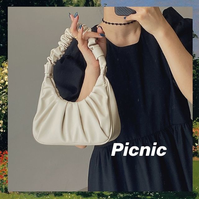 Túi kẹp nách mây gấp nếp