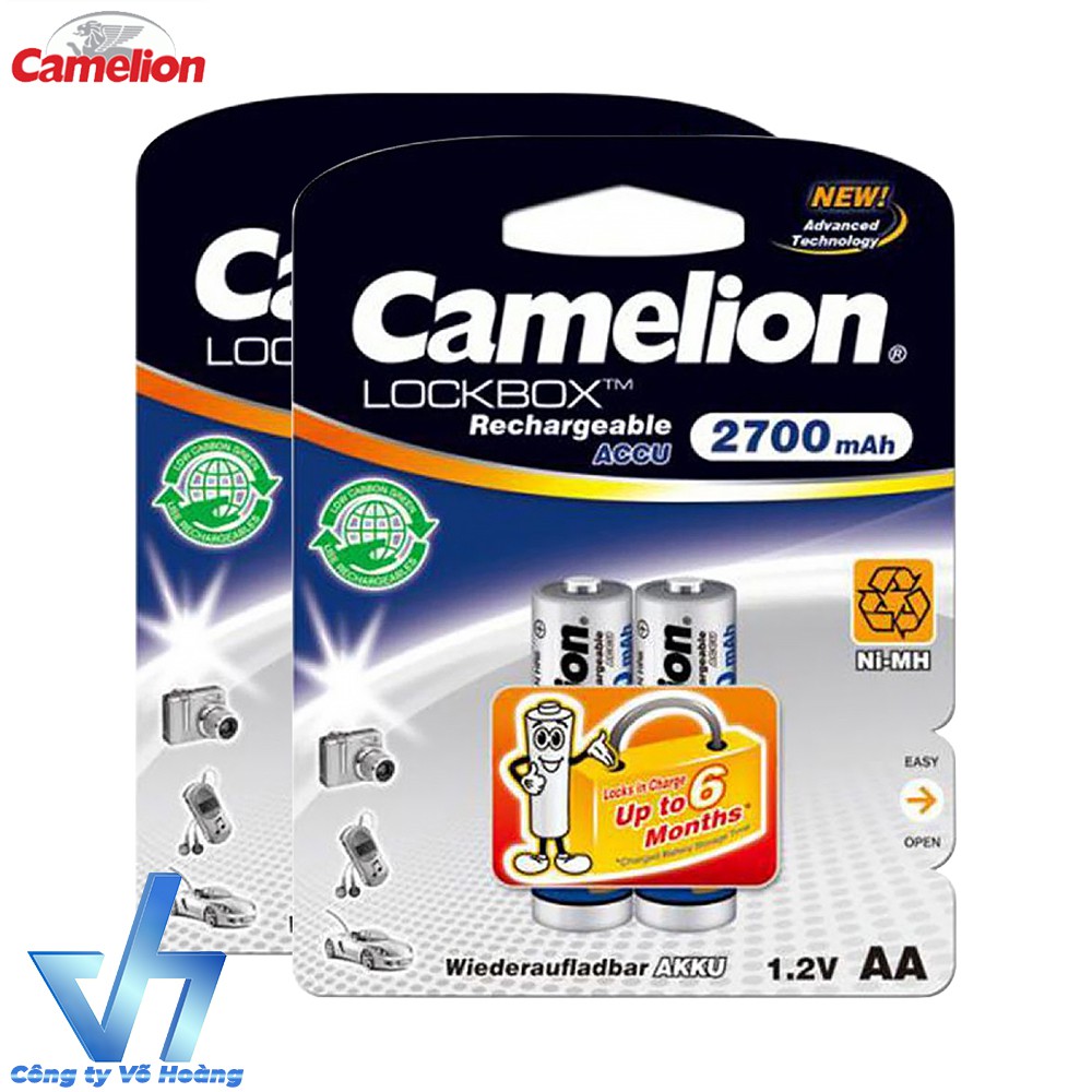 Bộ sạc Camelion 1010B + 4 pin AA 2700mAh