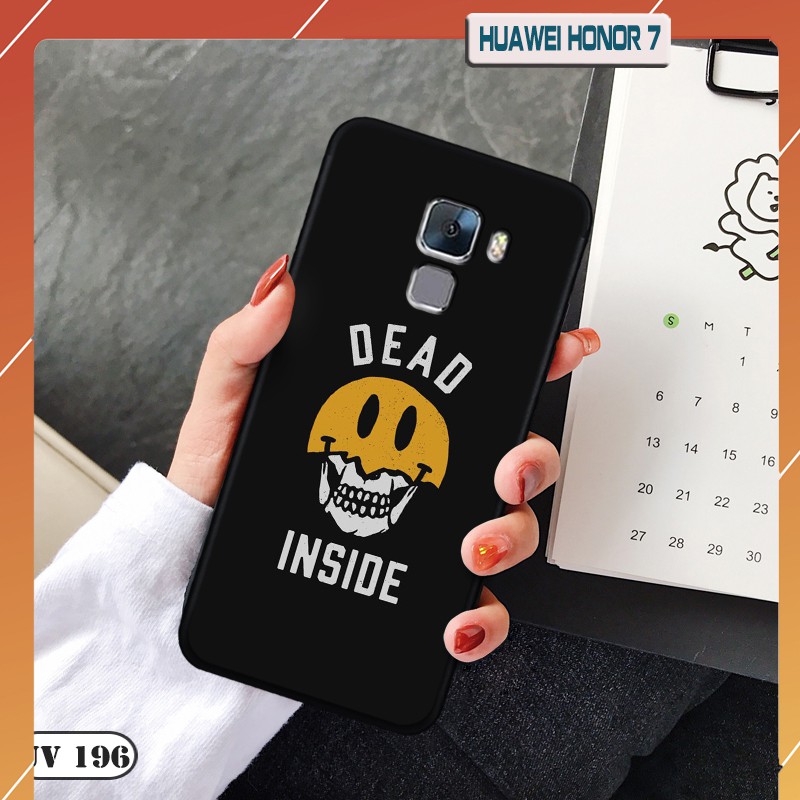 Ốp lưng nhám Huawei Honor 7 in hình