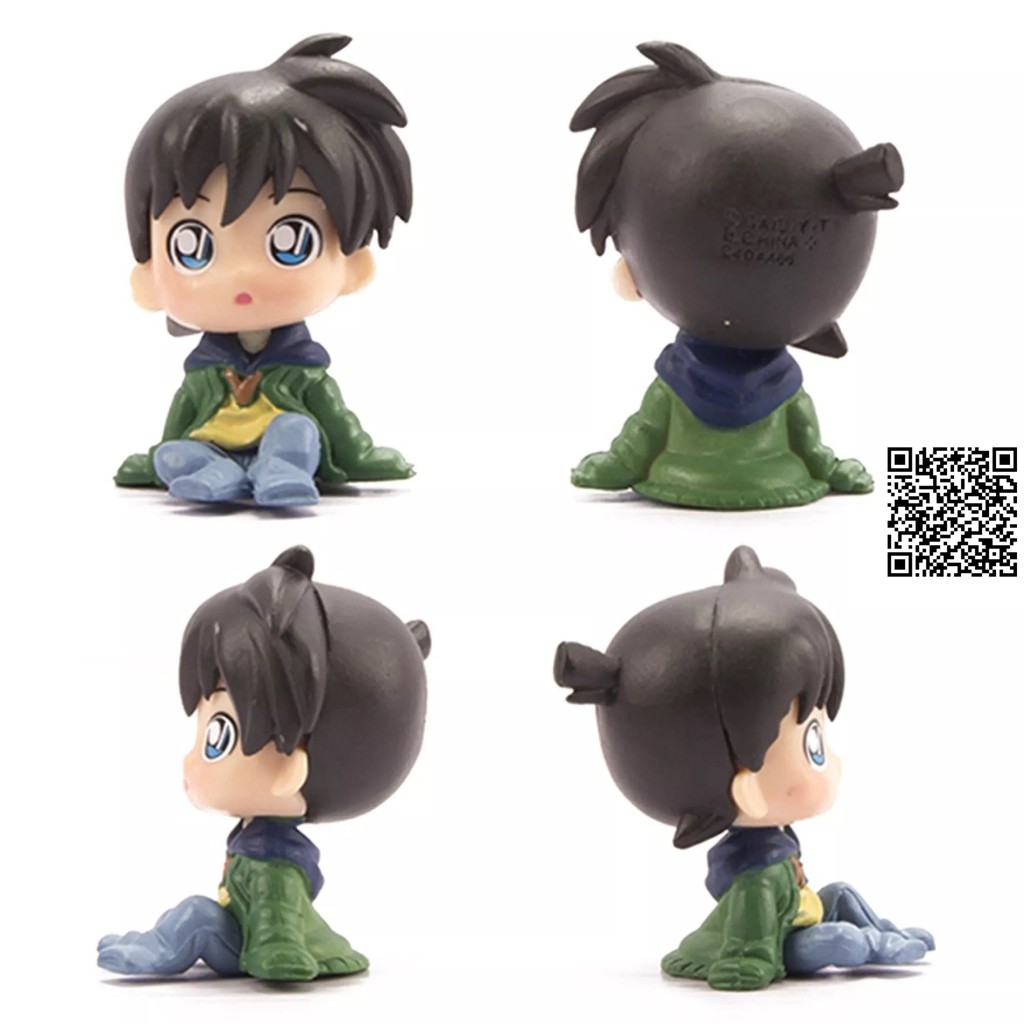 1489 Mô hình Chibi Thám Tử Lừng Danh Conan nhân vật Shinichi Kudo Kid Kaito Shuichi Akai