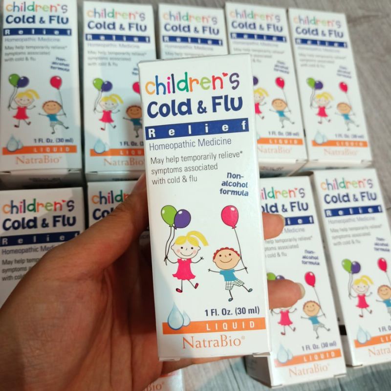 Siro ho Children’s Cold & Flu 30ml Mỹ