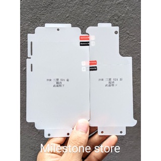 Miếng dán TPU màn hình+dán lưng Samsung S20, S20+,S20 Ultra, S21, S21+, S21 Ultra,Note 10+, Note 20, Note 20 Ultra