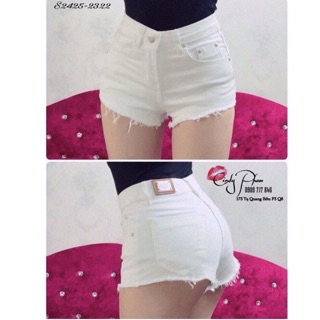 Quần short nữ vải jean