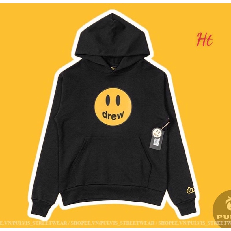 Áo hoodie Drew mặt vàng tròn H2A