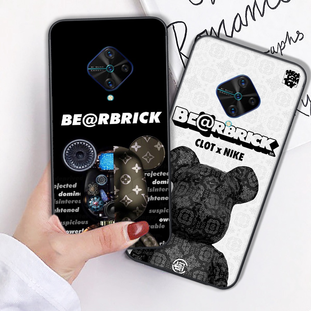 Ốp lưng điện thoại Vivo S1 Pro in hình gấu bearbrick cực đáng yêu giá cực sốc