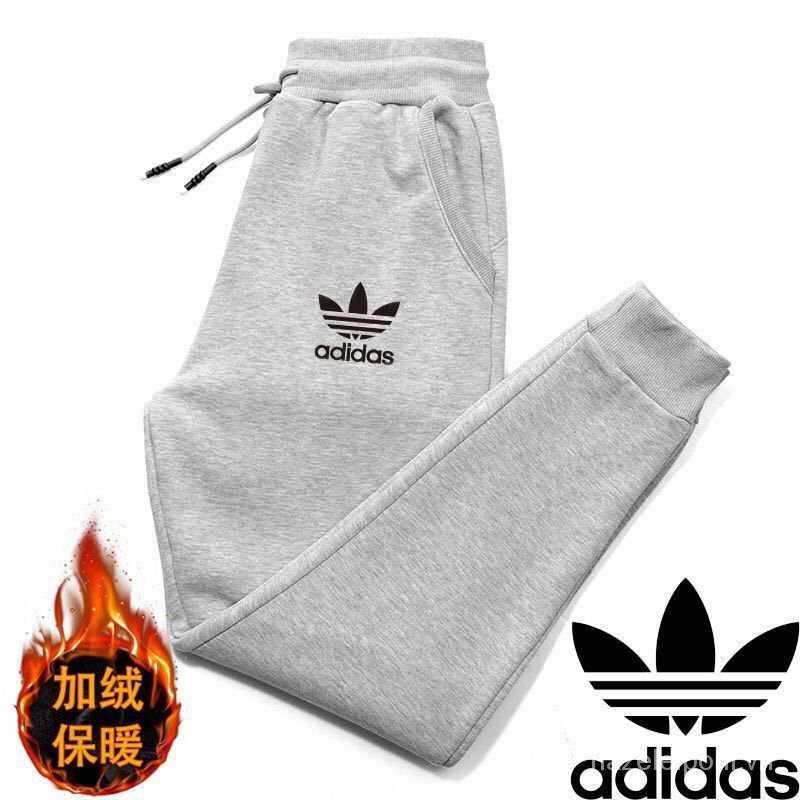 Quần dài thể thao vải nỉ dày dặn size lớn thời trang thu đông cho nam