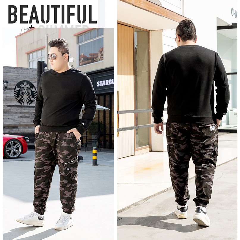 [BIG SIZE] Áo Thun Thu Đông Dài Tay Cho Người Trên 75KG | BigBuy360 - bigbuy360.vn