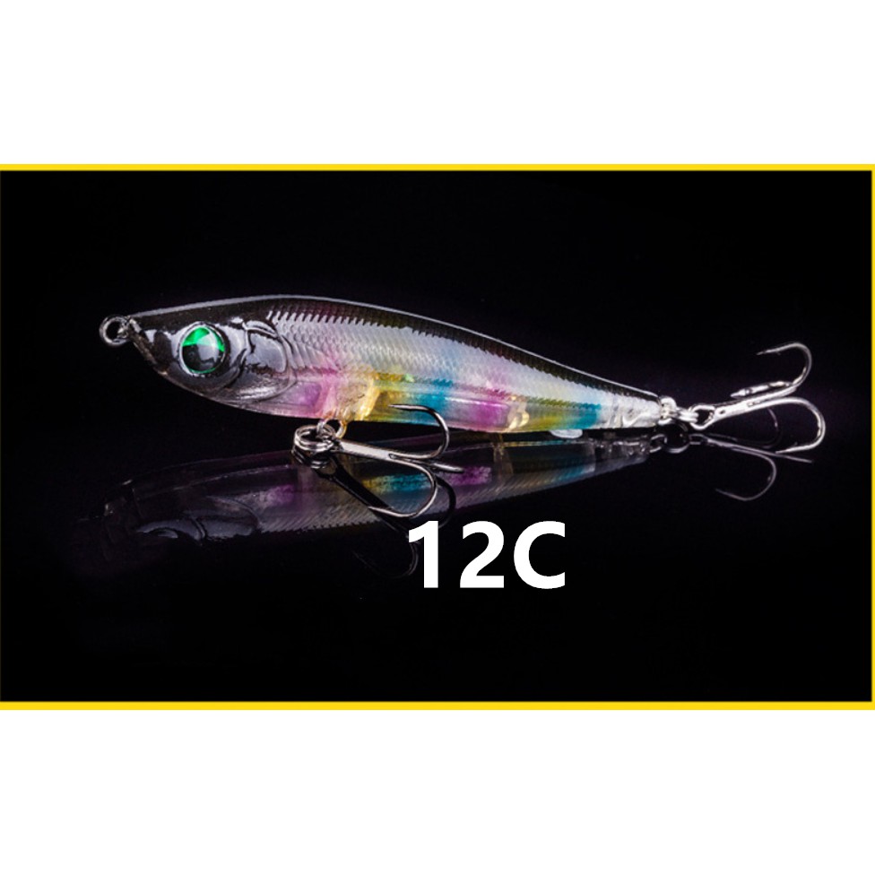 Mồi Câu Cá Nhân Tạo Nặng 7-25g Kích Thước 65mm-95mm