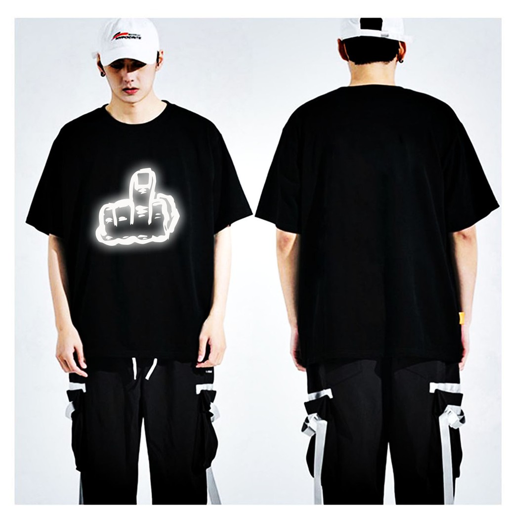 Áo Thun, Áo Thun Tay Lỡ Phom Rộng Unisex In Hình Cực Chất, In Decal Phản Quang Siêu Đẹp | BigBuy360 - bigbuy360.vn