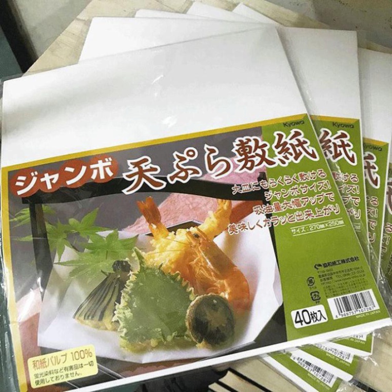 Set 40 giấy thấm dầu mỡ đồ chiên rán | BigBuy360 - bigbuy360.vn