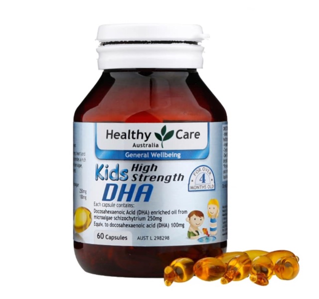 Viên uống DHA Healthy Care 60 viên (mẫu mới)